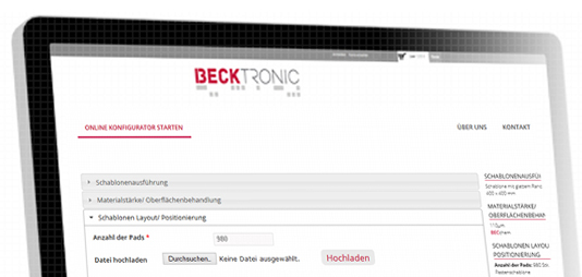 [Translate to Französisch:] BECKTRONIC Shop | BECshop